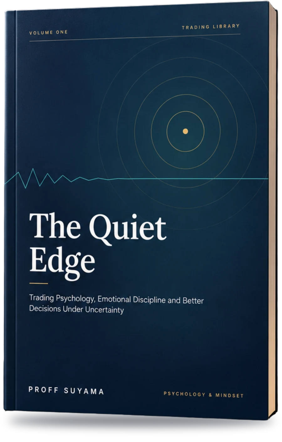 The Quiet Edge eBook cover, Volume One of the Trading Library by Proff SuYaMa